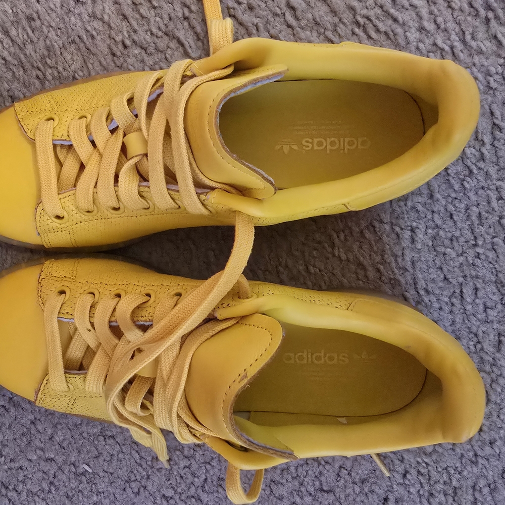 Adidas Men Yellow Sneakers